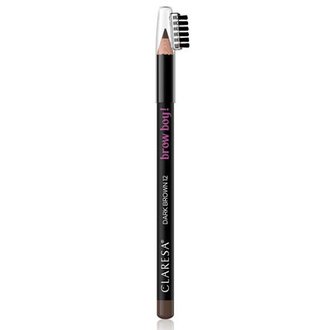 Купить Claresa Олівець для брів стійкий BROW BOY! тон 12 DARK BROWN 1,15г в Украине