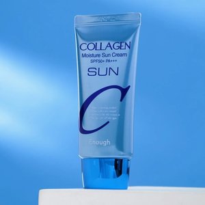 Купить Enough Collagen Moisture Sun Cream SPF50+ PA+++ Зволожувальний сонцезахисний крем з колагеном в Украине