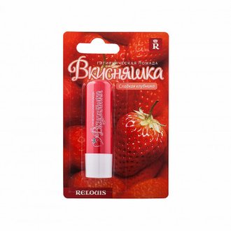 Купить Гігієнічна помада " Смакота. Солодка полуниця " Relouis в Украине