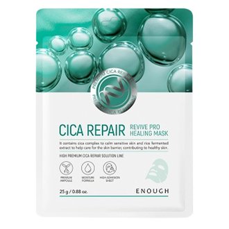 Купить ENOUGH Cica Repair Revive Pro HealingMask, Тканинна маска відновлююча  - 1 шт в Украине