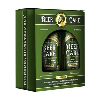 Купить Пивний набір для чоловіків Гель для душу 2в1 + Шампунь-кондиціонер ХМІЛЬ в Украине