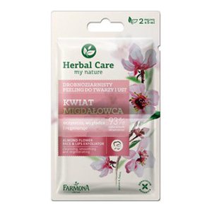 Купить Farmona Herbal Care Скраб для обличчя і губ "Квітка мигдалю" в Украине