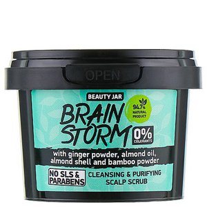 Купить Скраб очищающий для кожи головы "Brain Storm" Beauty Jar в Украине