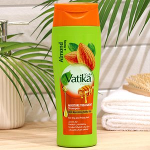 Купить Зволожуючий шампунь для волосся Dabur Vatika Naturals Nourish & Protect Shampoo в Украине