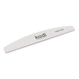 Купить Пилка для нігтів Kodi Professional (Half Grey, 100/100) в Украине