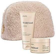 Купить Pupa Teddyland Oat Milk And Vanila set ( гель для душу 200 мл. + скраб для тіла 150 мл. + косметичка ) ( НАБІР ) в Украине
