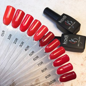 Купить Гель-лак для нігтів " Red " Kodi Professional Gel Polish в Украине