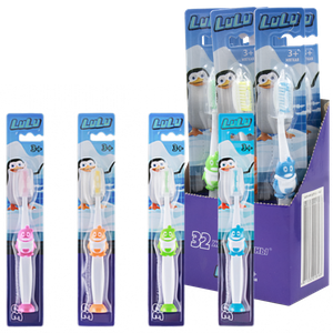 Купити MoDuM Зубна щітка дитяча 32 Перлини Пінгвіня LuLu в Україні