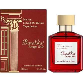 Купить Fragrance World Barakkat Rouge 540 Extrait Essencia de Flores ( аналог Baccarat Rouge 540 Maison Francis Kurkdjian Extrait ) edp 100 ml. унисекс в Украине