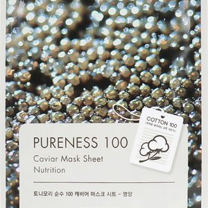 Купить Tony Moly Pureness 100 Nutrition Caviar Mask Sheet Тканинна маска з екстрактом чорної ікри в Украине