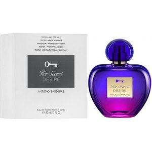 Купить Antonio Banderas Her Secret Desire edt 80 ml. жіночий ( ТЕСТЕР ) в Украине