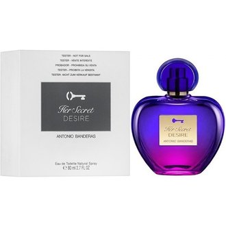 Купить Antonio Banderas Her Secret Desire edt 80 ml. жіночий ( ТЕСТЕР ) в Украине