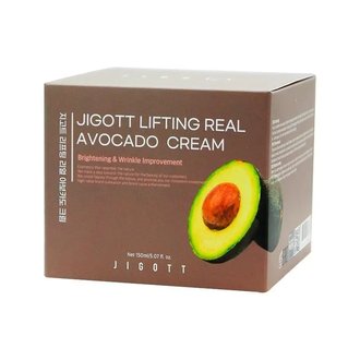 Купить Jigott Lifting Real Avocado Cream Підтягувальний крем для обличчя з авокадо в Украине