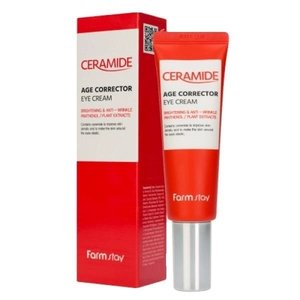 Купить Farmstay Ceramide Age Corrector Eye Cream Крем з керамідами для шкіри навколо очей в Украине