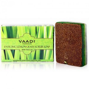 Купить Vaadi Herbals Scrub Soap Скраб-мило принадна лимонна трава в Украине