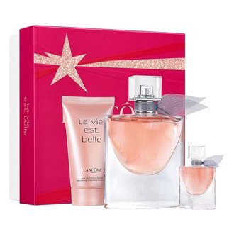 Купить Lancome La Vie Est Belle set ( edp 4 ml. + лосьйон для тіла 50 ml. ) жіночий ( НАБІР ) в Украине