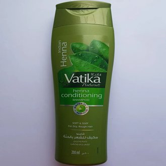 Купить Шампунь з хною для сухого та пошкодженого волосся Dabur Vatika Henna Shampoo в Украине