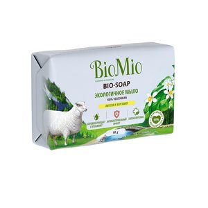 Купить Экологичное туалетное мыло с эфирными маслами литсея кубебы и бергамота BioMio Bio-Soap в Украине