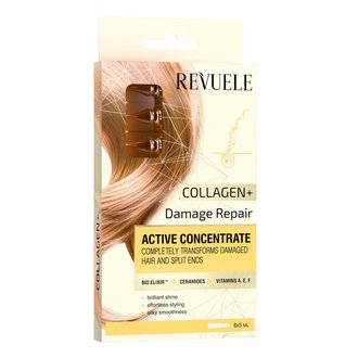 Купить Revuele Active Hair Concentrate Collagen + Damage Repair Концентрат в аппулах для волосся "Відновлення пошкоджень" в Украине