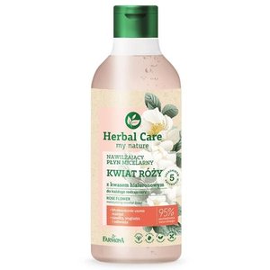 Купить HERBAL CARE Міцелярна рідина для одличчя з гіалуроновою кислотою Квітка троянди,400мл в Украине