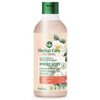 Купить HERBAL CARE Міцелярна рідина для одличчя з гіалуроновою кислотою Квітка троянди,400мл в Украине