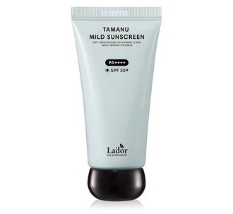 Купить Lador Tamanu MildSunscreen SPF 50 Сонцезахисний м'який крем з олією таману  - 50 мл в Украине