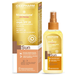 Купить Nivelazione Skin Therapy Sun Сонцезахисна олійка SPF20 для прискорення засмаги в Украине