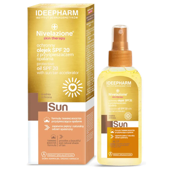 Купить Nivelazione Skin Therapy Sun Сонцезахисна олійка SPF20 для прискорення засмаги в Украине