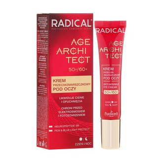 Купить Farmona Radical Age Architect Anti Wrinkle Eye Cream 50+/60+ Крем від зморшок навколо очей, що ліквідує темні кола в Украине