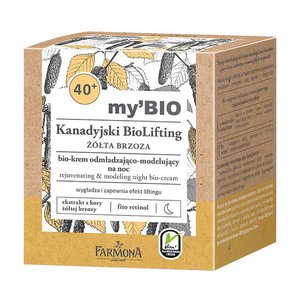Купить Farmona Canadian BioLifting Нічний біокрем проти зморшок 40+ в Украине