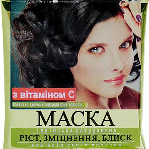 Купить Маска індійська для росту, зміцнення та блиску волосся Triuga в Украине