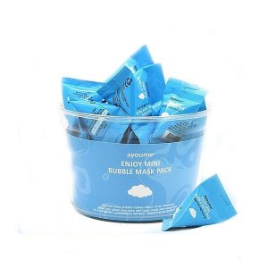 Купить Ayoume Enjoy Mini Bubble Mask Pack Бульбашкова очищувальна маска для обличчя в Украине