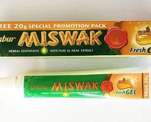 Купить DABUR MISWAK зубна паста Свіжий гель 60г в Украине