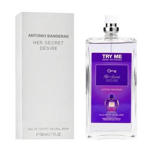Купить Antonio Banderas Her Secret Desire edt 80 ml. жіночий ( ТЕСТЕР TRY ME ) в Украине