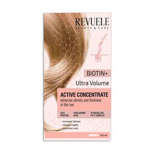Купить Revuele Active Hair Concentrate Biotin + Ultra Volume Концентрат в ампулах для волосся "Ультра об'єм" в Украине