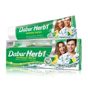 Купить Dabur Herb`l Mint & Lemon Зубна паста 150г в Украине