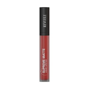 Купить Рідка матова помада для губ Revuele Supreme Matte Liquid Lipstick 03 Королівський червоний в Украине