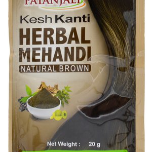 Купить PATANJALI KESH KANTI HERBAL MEHANDI (NATURAL BROWN) Хна для волосся коричнева в Украине