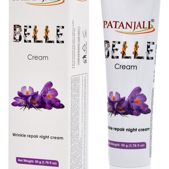 Купить Patanjali Belle Wrinkle Repair Night Cream Крем для обличчя Белль нічний від зморшок в Украине