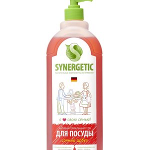 Купить SYNERGETIC Гель для мытья посуды «Сочный арбуз» 1л в Украине