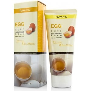 Купить FarmStay Pure Cleansing Foam Egg Очищувальна пінка з яєчним екстрактом в Украине