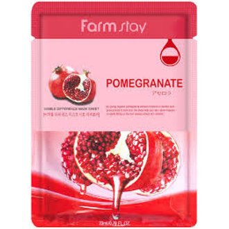 Купить FARMSTAY VISIBLE DIFFERENCE POMEGRANATE МАСКА ТКАНИННА ГРАНАТ в Украине