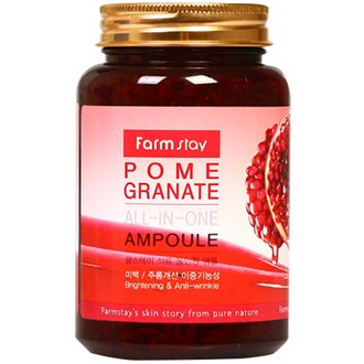 Купить FarmStay Pomegranate All In One Ampoule-багатофункціональна ампульна сироватка з екстрактом граната в Украине