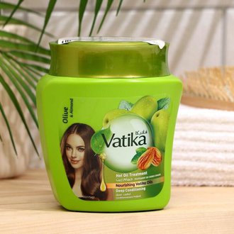 Купить Dabur Vatika Virgin Olive Deep Conditioning Маска для волосся глибоке кондиціонування в Украине