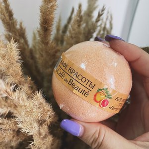 Купить Бурлящий шарик для ванны "Цитрусовый сорбет" Le Cafe в Украине