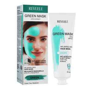 Купить Revuele Anti-Acne Green Face Mask Cryo Effect Маска для проблемної шкіри обличчя в Украине