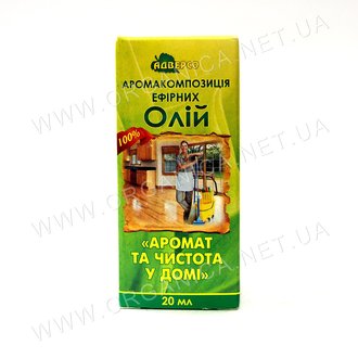 Купить Аромакомпозиция из натуральных эфирных масел "Аромат и чистота в доме" Адверсо в Украине