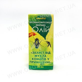 Купить Композиція ефірних олій «Захист від мух та комарів у приміщенні» в Украине