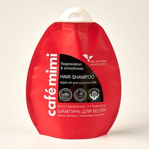 Купить Шампунь "Восстановление и гладкость" Cafe Mimi Hair Shampoo в Украине