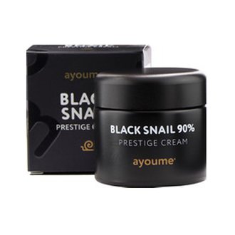 Купить Ayoume Black Snail Prestige Cream Крем для обличчя з муцином чорного равлика в Украине